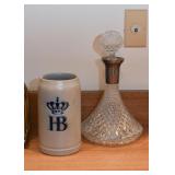 Beer Stein, Decanter
