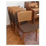 Set of 4 Vintage Folding Chairs