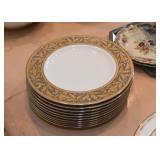 Set of 10 Lenox Classics Collection China Plates - Landmark 