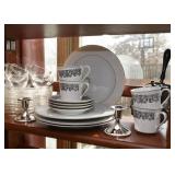 Dinner Plates, Coffee Cups, Candlesticks