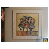 Framed Art Print - G Rodo Boulanger