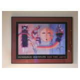 Framed Sundance Institute Poster