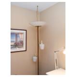 Vintage Tension Rod Floor Lamp