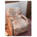 Contemporary Wicker Armchair with Cushions