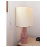 Pink Ceramic Table Lamp
