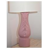 Pink Ceramic Table Lamp