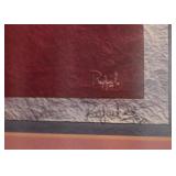 Framed Artwork, Signed