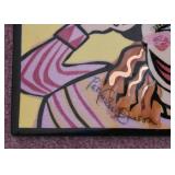 Ceramic Artwork / Tile, Signed