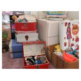 Barbie Dolls - Dolls, Clothes, and Trunks