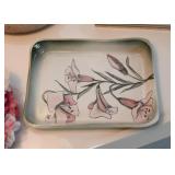 Ceramic Dish - Lilies