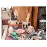 Cutting Boards, Pitchers, Ice Cream Scoops, Kitchen Utensils, Bowls, Etc.