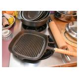 Cast Iron Grill Pan