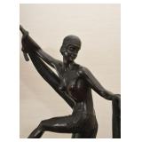 Art Deco Dancer Sculpture / Statue - Fanny Rozet