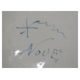 Antique Porcelain Wall Font (Back)