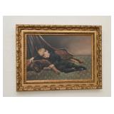 Antique Oil Painting - 1800