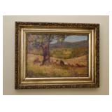 Antique Oil Painting - 1800