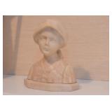 Small Marble / Alabaster Bust Sculpture