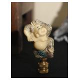Chinese Figural Lamp Shade Finial