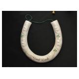 Belleek "Good Luck" Wall Hanging