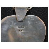 Sterling Silver Heart Pendant Necklace