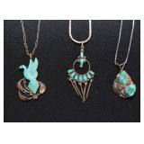 Sterling Silver & Turquoise Jewelry
