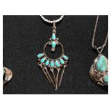 Sterling Silver & Turquoise Jewelry