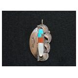 Southwestern Jewelry - Pendants (Sterling Silver & Semi-Precious Stones