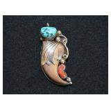 Southwestern Jewelry - Pendants (Sterling Silver & Semi-Precious Stones