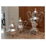 Elegant Coffee & Tea Set (more pieces shown in next photo)