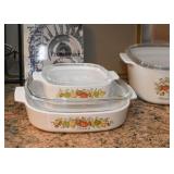 Corningware Casserole Baking Dishes