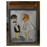 Vintage Folk Art Ribbon Doll Baby Pictures (there is a large collection of these)