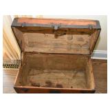 Antique Wooden Steamer Trunk