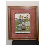 Catherine Grunewald Folk Art / Artwork, Framed