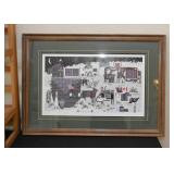 Catherine Grunewald Folk Art / Artwork, Framed