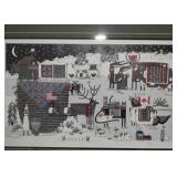 Catherine Grunewald Folk Art / Artwork, Framed