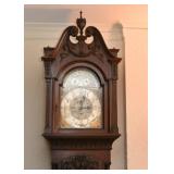 Antique German Grandfather Clock
