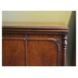 Antique Ornate 2-Door Cabinet 