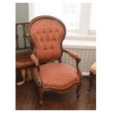 Parlor Chair with Tufted Back