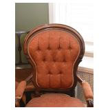 Parlor Chair with Tufted Back