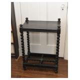 Antique Side Table with Barley Twist Legs