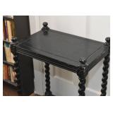 Antique Side Table with Barley Twist Legs