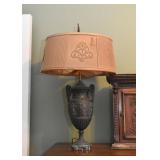 Metal Urn Table Lamp