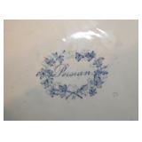 Blue Transferware Urn