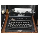 Manual Typewriter with Case