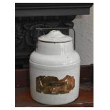 Large Stoneware Pottery Jam Jar