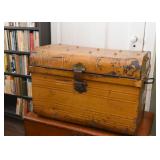 Painted Metal Chest / Trunk