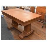 Antique Library Table