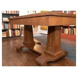 Antique Library Table