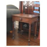 Antique Side Table with Drawer