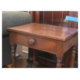 Antique Side Table with Drawer